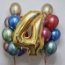 Комплект шаров Хром на 5 лет